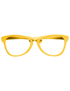 Widmann SRL Clownsbril geel