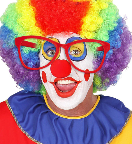 Widmann SRL Clownsbril rood