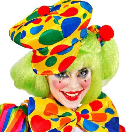 Widmann SRL Clownshoed pet met stippen