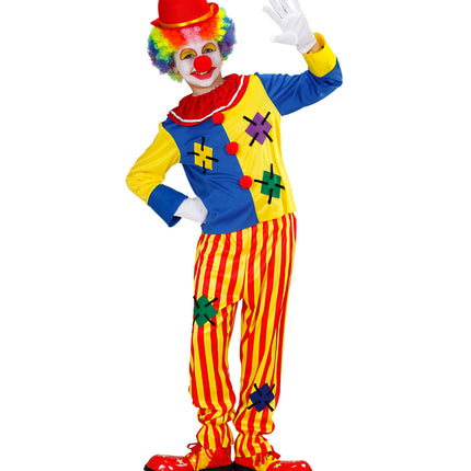 Widmann SRL Clownskostuum Billy kinderen