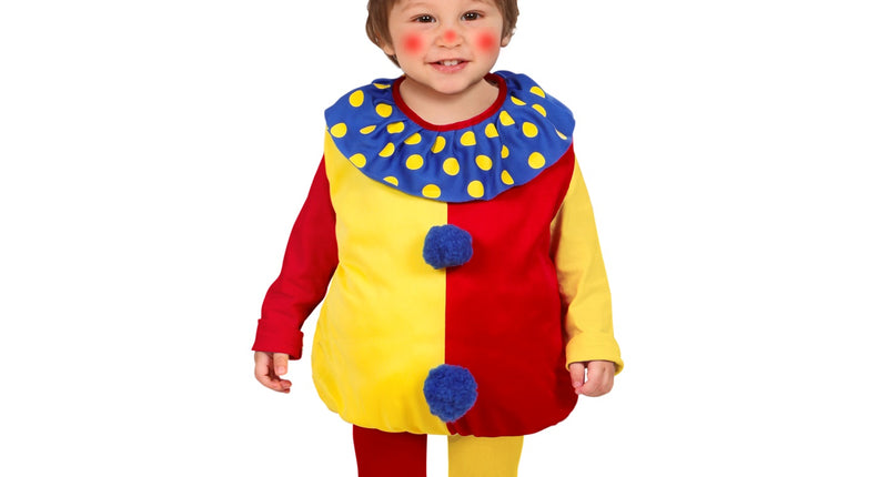 Widmann SRL Clownspak Daantje kinderen unisex