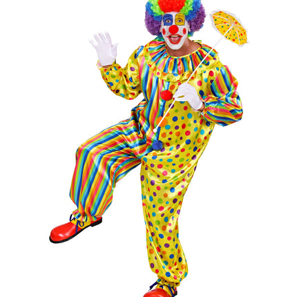 Widmann SRL Clownspak Flap vrolijk heren