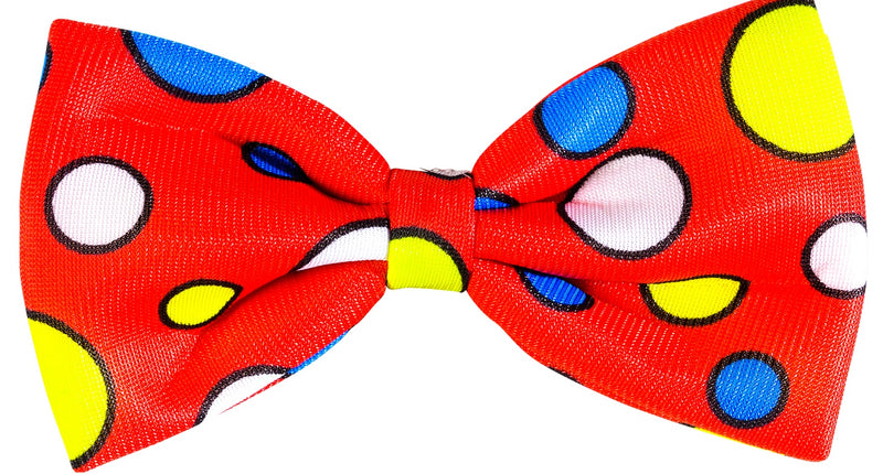 Widmann SRL Clownsstrik rood met bollen