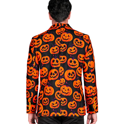 Widmann SRL Colbert halloween pompoen Edgar