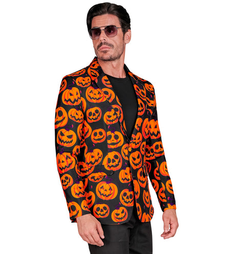 Widmann SRL Colbert halloween pompoen Edgar