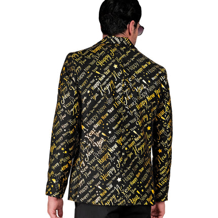 Widmann SRL Colbert happy new year gold