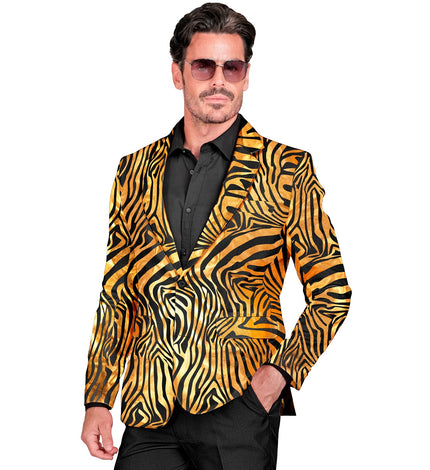 Widmann SRL Colbert zebra gold