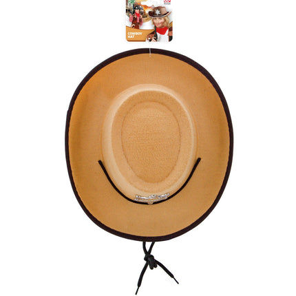 Widmann SRL Cowboy hoed kinderen lichtbruin