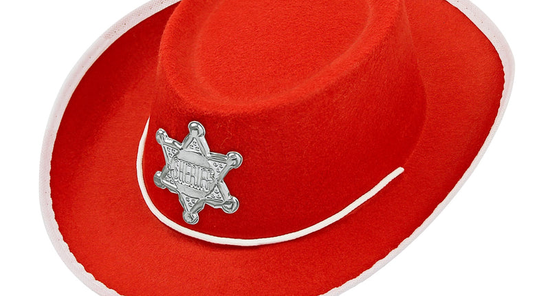 Widmann SRL Cowboy hoed kinderen rood