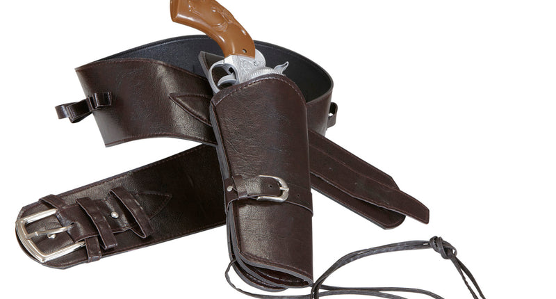 Widmann SRL Cowboy holster bruin met riem