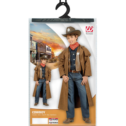 Widmann SRL Cowboy jas kind Sherriff Shawn