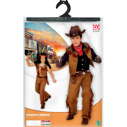 Widmann SRL Cowboy pak Sam kinderen