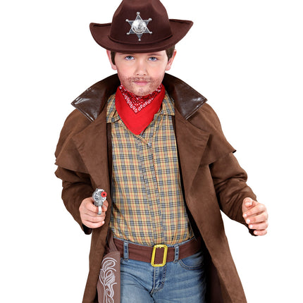 Widmann SRL Cowboy pistool met holster bruin