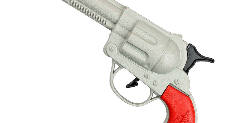 Widmann SRL Cowboy pistool zilver plastic