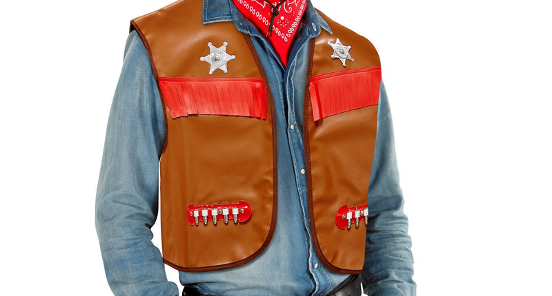 Widmann SRL Cowboy vest bruin