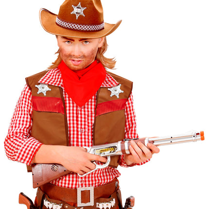 Widmann SRL Cowboy vest bruin kinderen