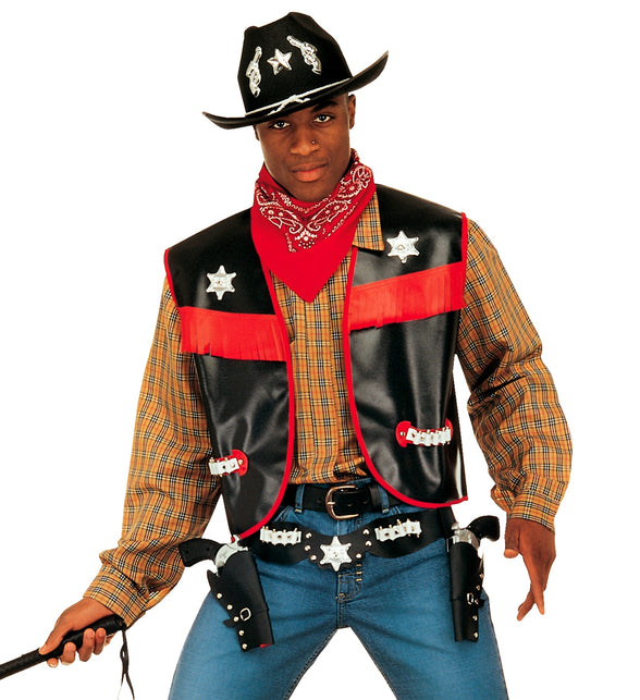 Widmann SRL Cowboy vest zwart