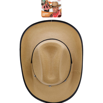 Widmann SRL Cowboyhoed beige met studs