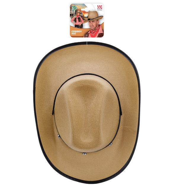 Widmann SRL Cowboyhoed beige met studs