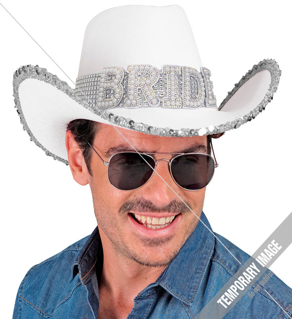 Widmann SRL Cowboyhoed Bride met parels