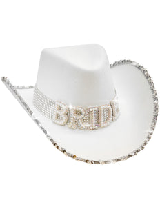 Widmann SRL Cowboyhoed Bride met parels