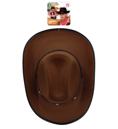 Widmann SRL Cowboyhoed bruin met studs