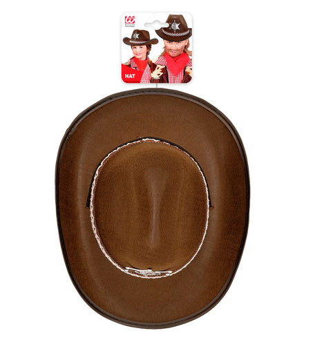 Widmann SRL Cowboyhoed bruin sheriff kind