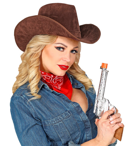 Widmann SRL Cowboyhoed bruin suede