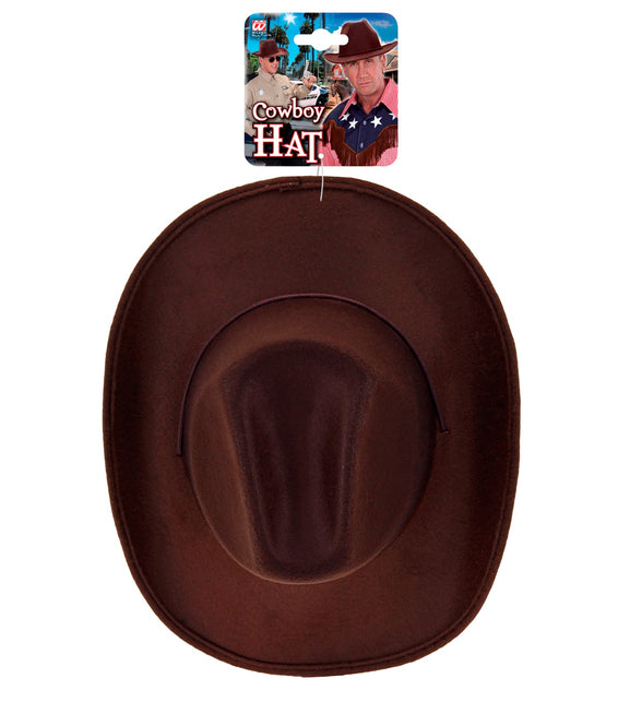 Widmann SRL cowboyhoed bruin wol