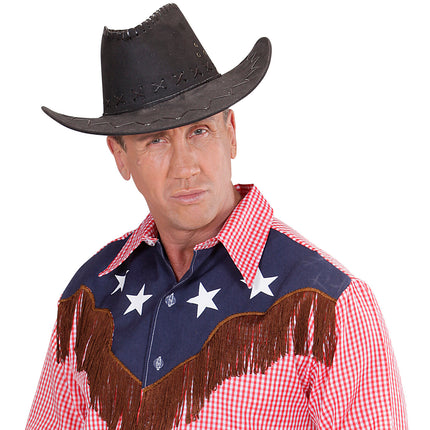 Widmann SRL Cowboyhoed Suede Zwart