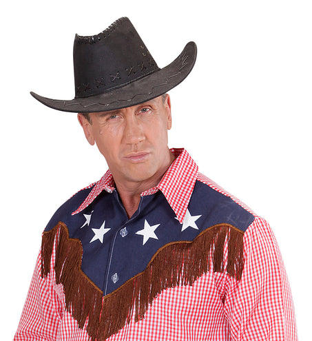 Widmann SRL Cowboyhoed Suede Zwart