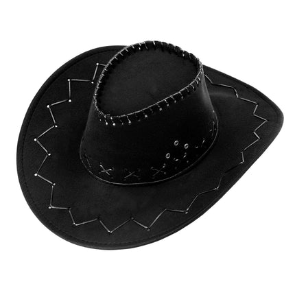 Widmann SRL Cowboyhoed Suede Zwart