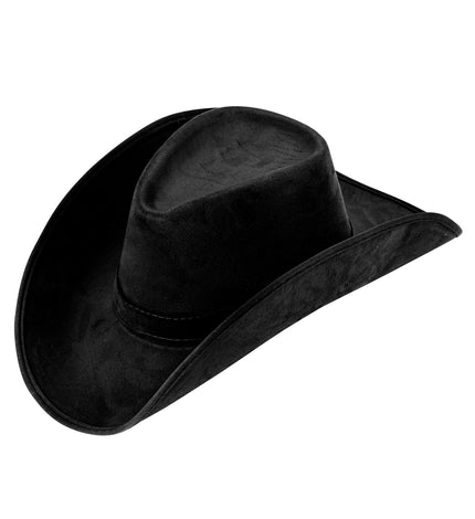 Widmann SRL Cowboyhoed suede zwart Texaans