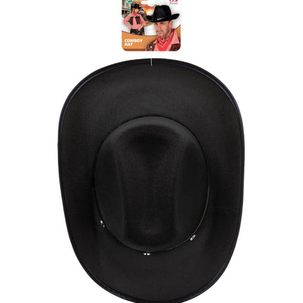 Widmann SRL Cowboyhoed zwart met studs
