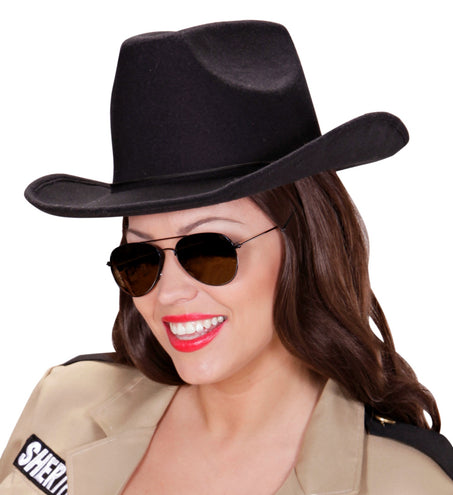 Widmann SRL cowboyhoed zwart wol