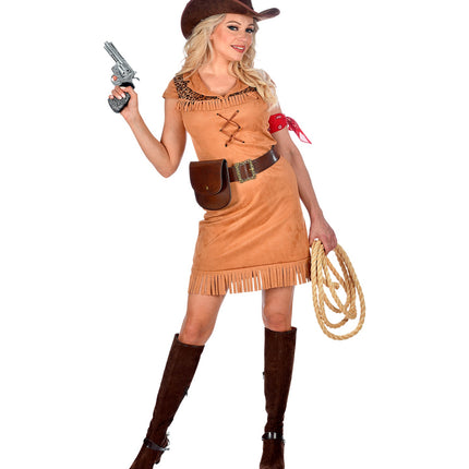 Widmann SRL Cowgirl kostuum bruin