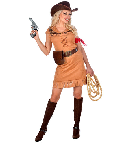 Widmann SRL Cowgirl kostuum bruin