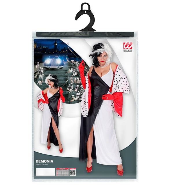 Widmann SRL Cruella kostuum voor dames