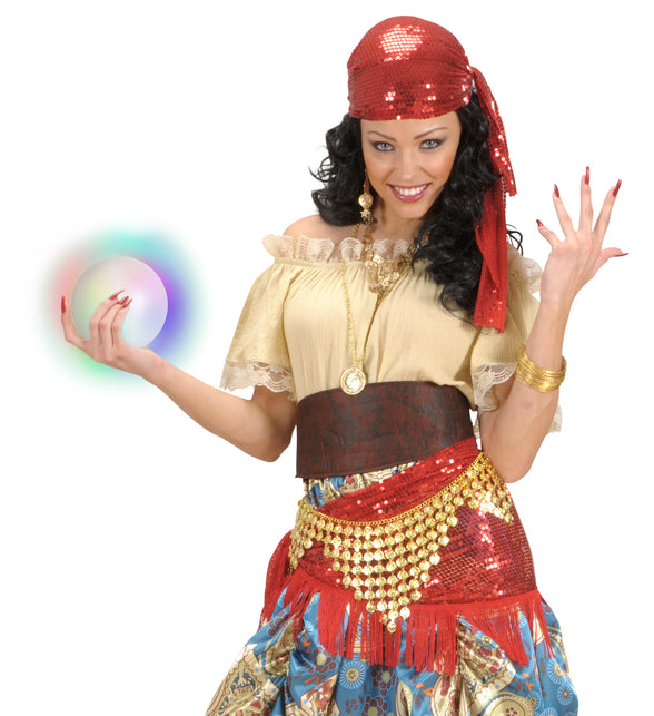 Widmann SRL Crystallen bollen met verkleurend licht