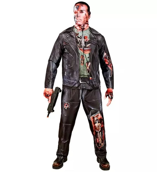 Widmann SRL Cyborg kostuum Timo zombie