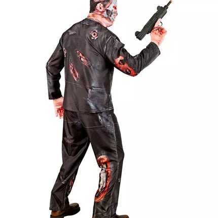 Widmann SRL Cyborg kostuum Timo zombie