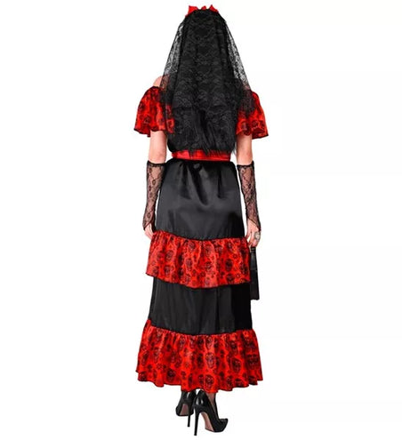 Widmann SRL Dag van de doden dame kostuum Luuk