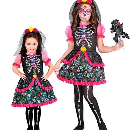 Widmann SRL Dag van de doden jurk Anouk kinderen