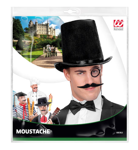 Widmann SRL Dali snor zwart Salvador