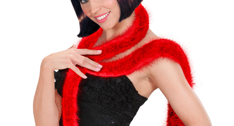 Widmann SRL decoratieve boa rood