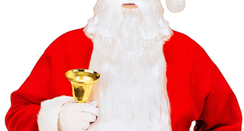 Widmann SRL Deluxe kerstman baard met snor