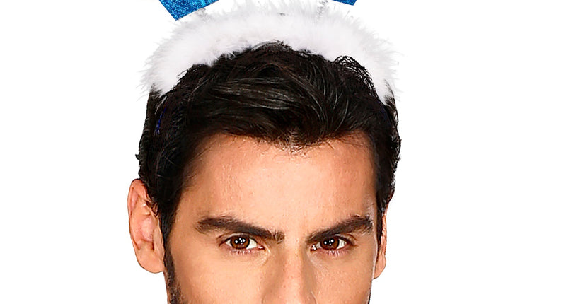 Widmann SRL Diadeem happy birthday cake blauw