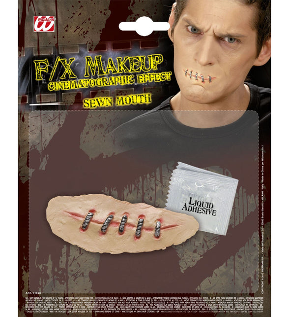 Widmann SRL Dichtgenaaide mond schmink professioneel