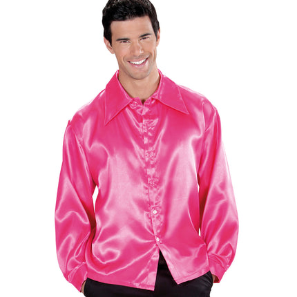 Widmann SRL Disco blouse roze Bert heren