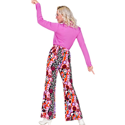 Widmann SRL Disco broek groovy stijl jaren 70 dames